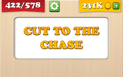  Cut To The Chase 