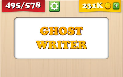  Ghost Writer 