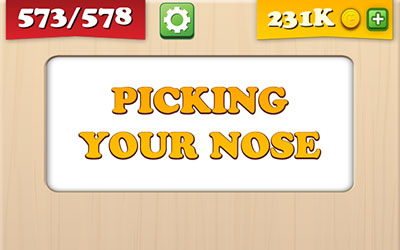  Picking Your Nose 