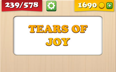  Tears Of Joy 