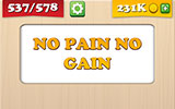  No Pain No Gain 